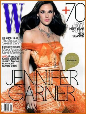 Jennifer Garner Does W magazine January 2010